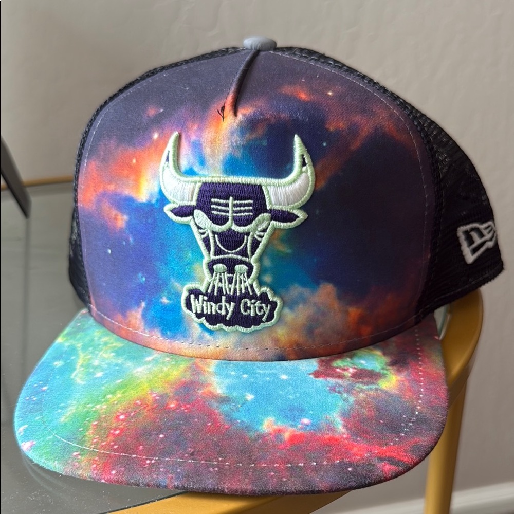 Windy City Galaxy Cap 💙♥️💛💚
